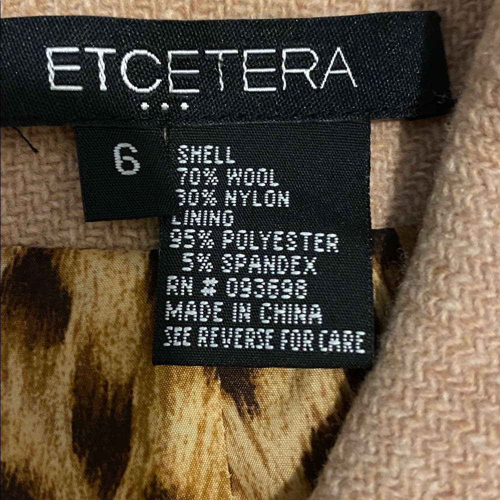 button up wool jacket - Picture 9 of 9